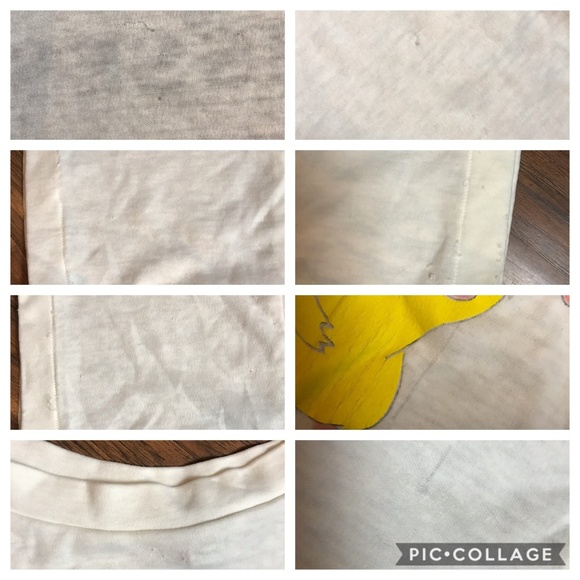 VINTAGE 80's Duck Christmas T-Shirt Tee L/XL Frog - Picture 8 of 8